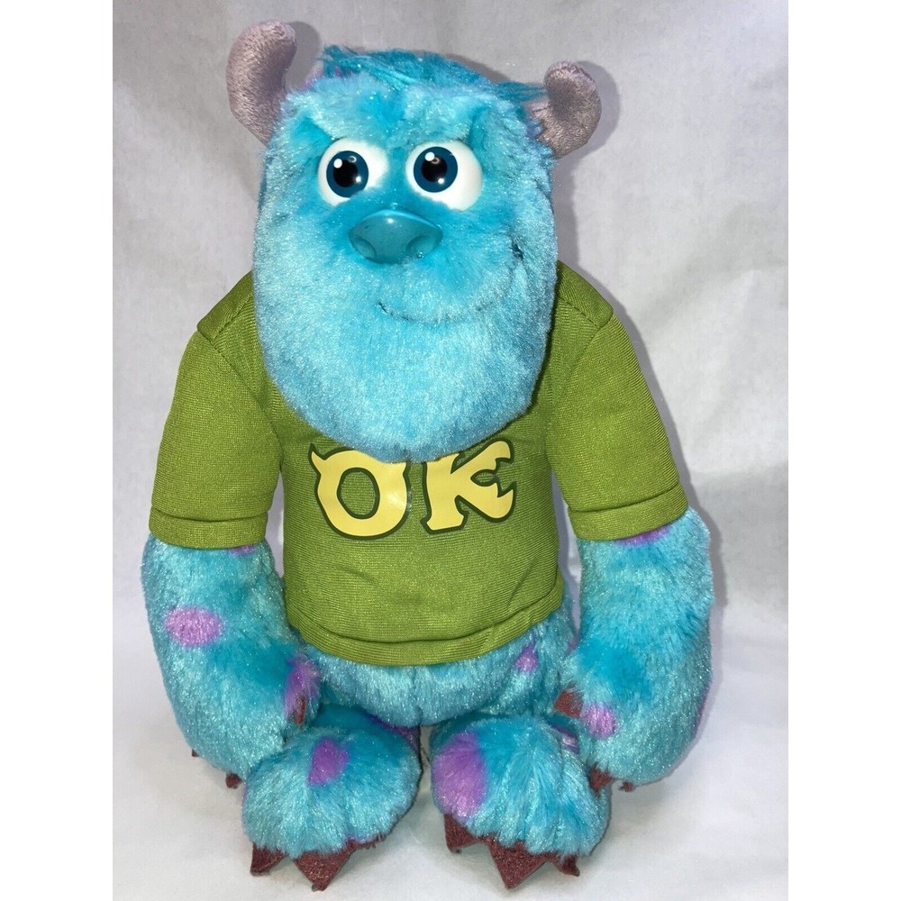 Monsters University Disney Pixar Ok Sulley Talking My Scare Pal Plush Toy 12”